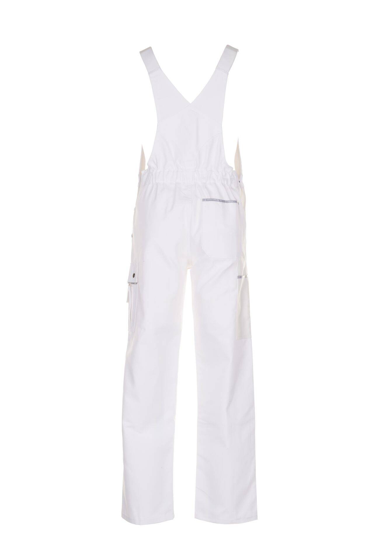 Canvas 320 Latzhose reinweiß/reinweiß Größe 52