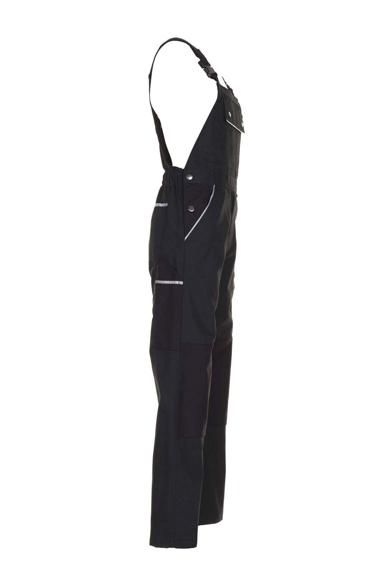 Canvas 320 Latzhose schwarz/schwarz Größe 102
