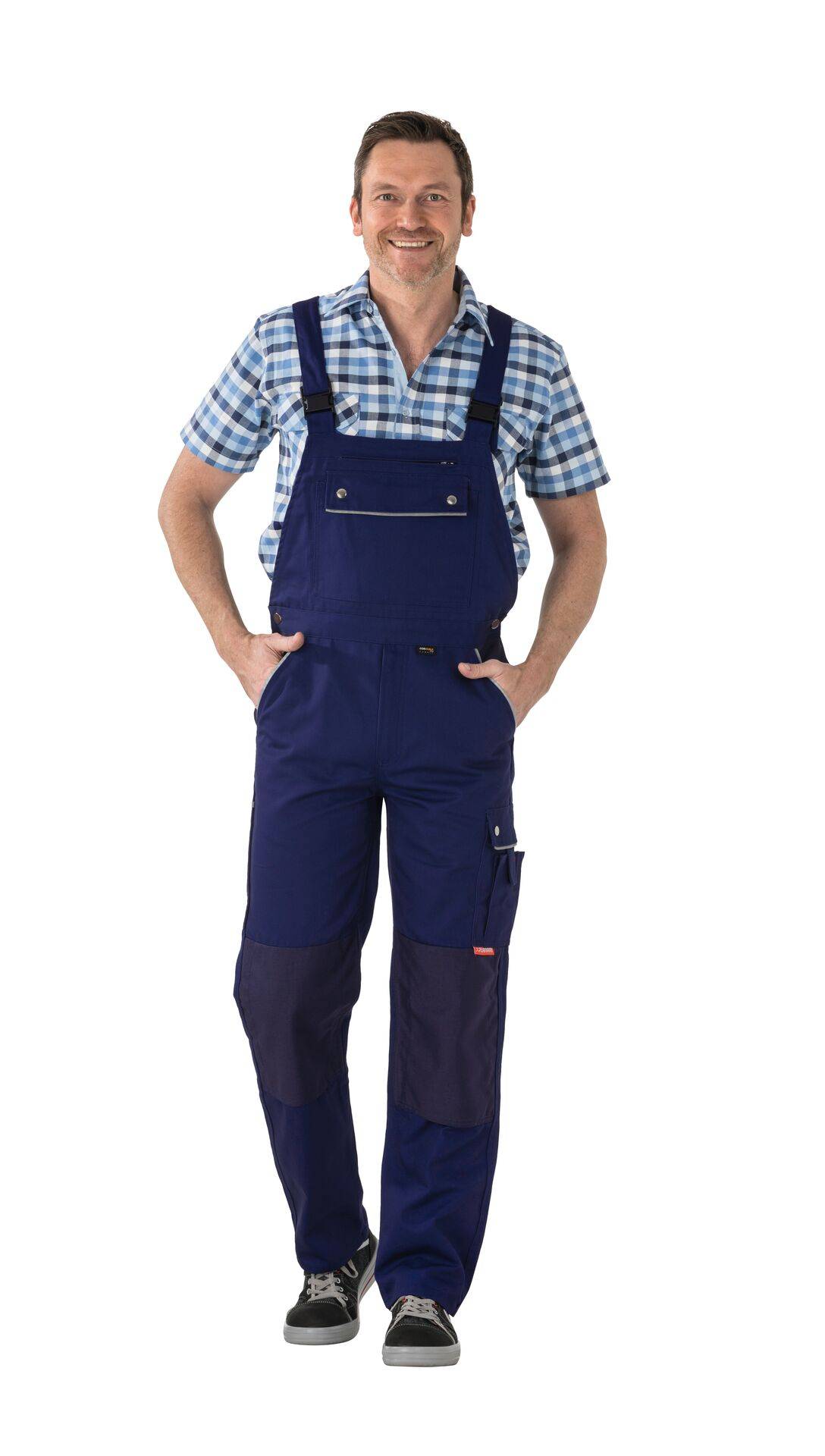 Canvas 320 Latzhose marine/marine Größe 29