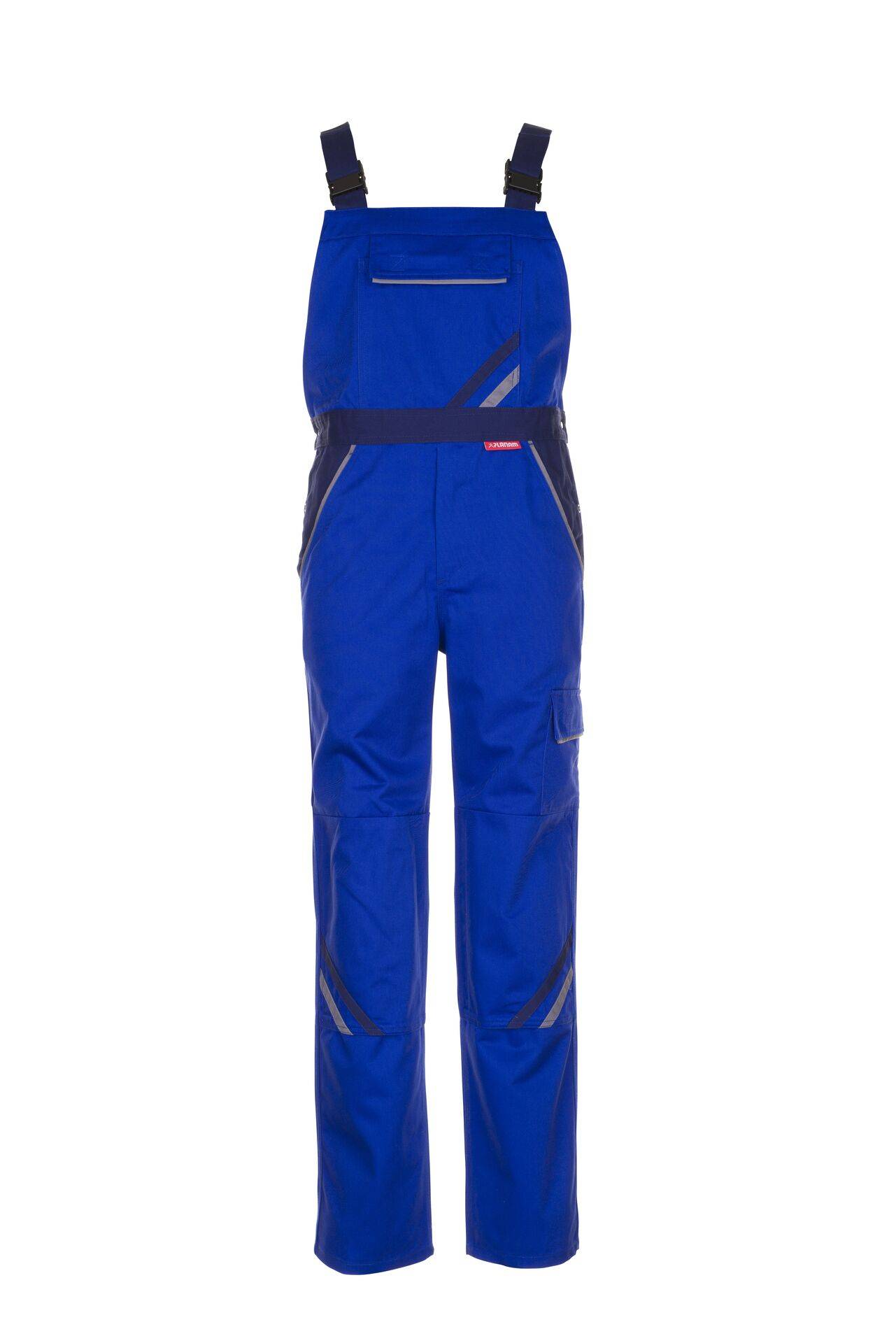Highline Latzhose kornblau/marine/zink Größe 46