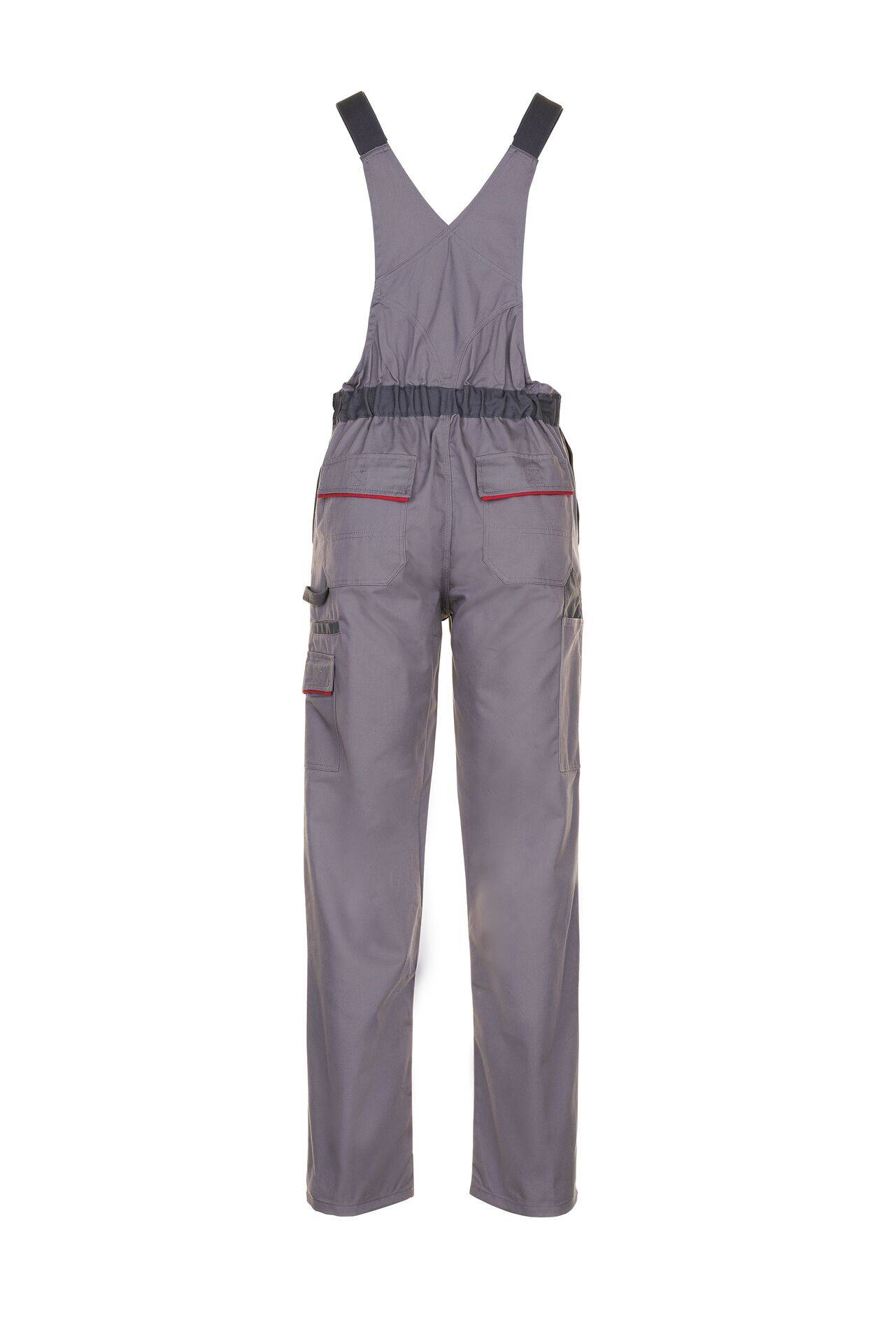 Highline Latzhose zink/schiefer/rot Größe 54