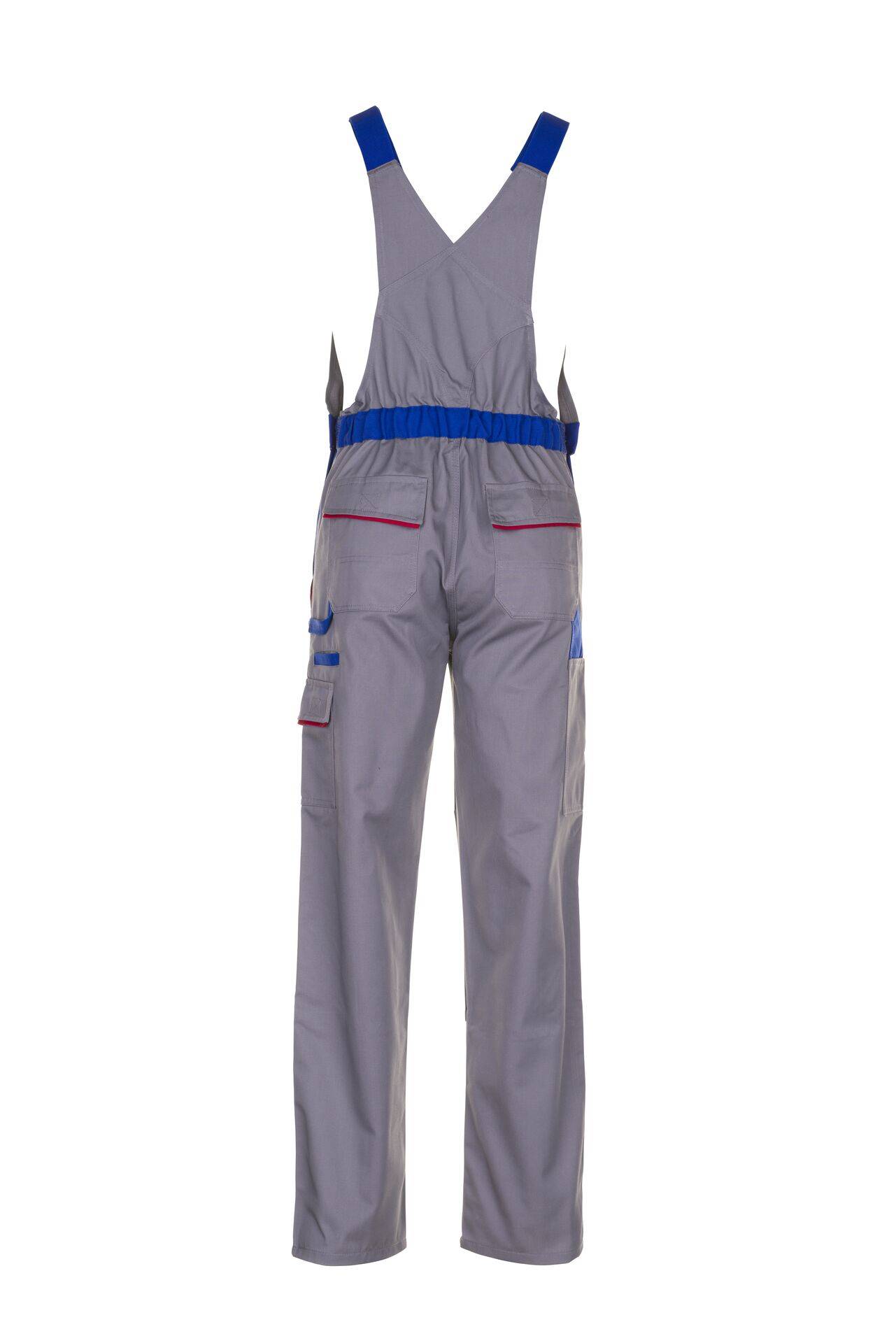 Highline Latzhose zink/kornblau/rot Größe 66