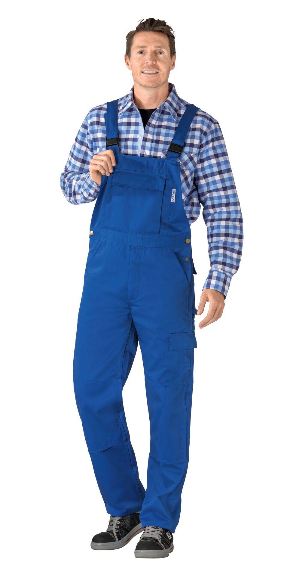 Tristep Latzhose kornblau Größe 48
