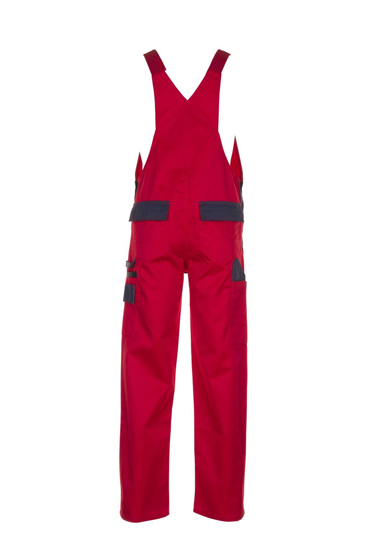 Tristep Latzhose rot/marine Größe 62