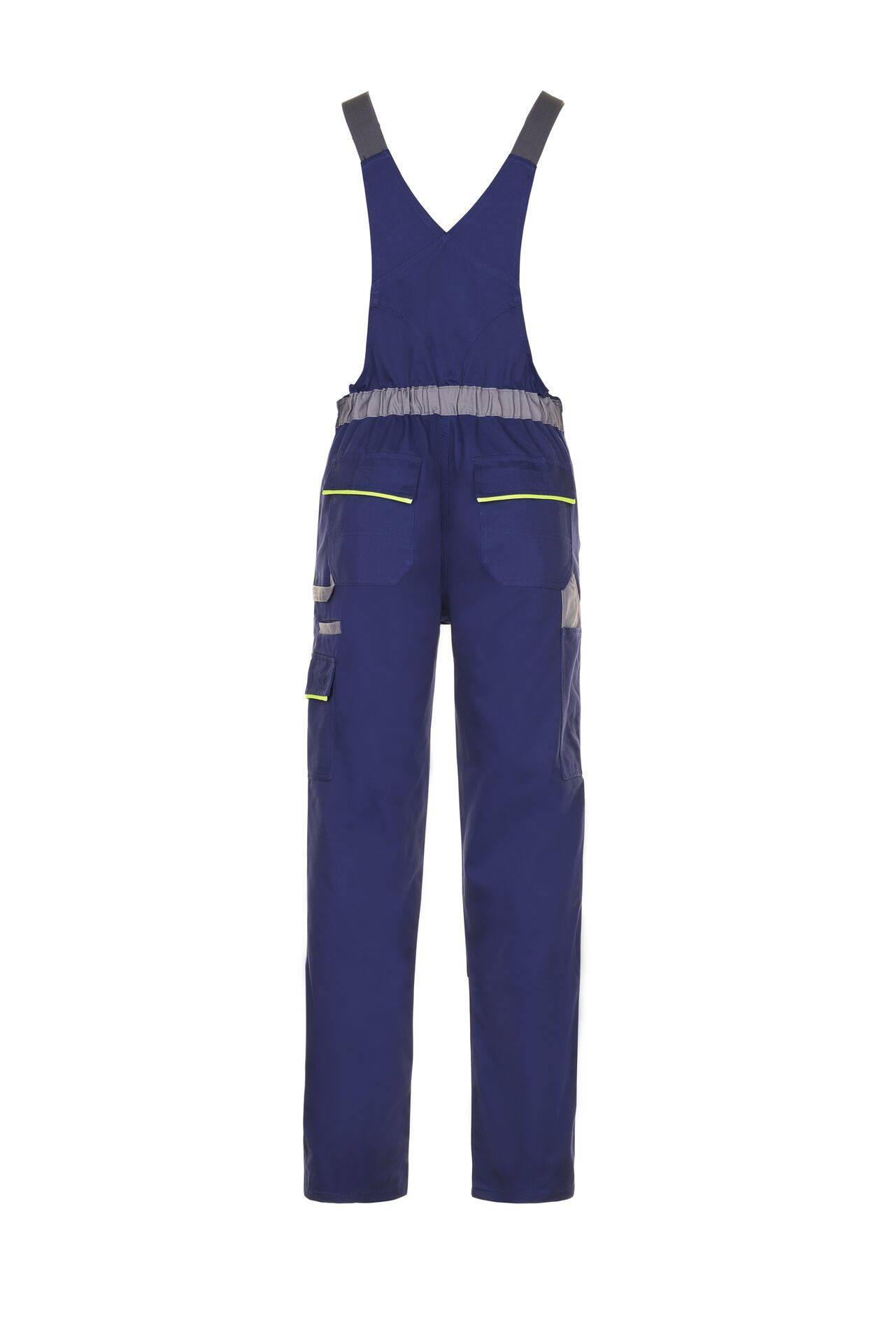 Visline Latzhose marine/gelb/zink Größe 48