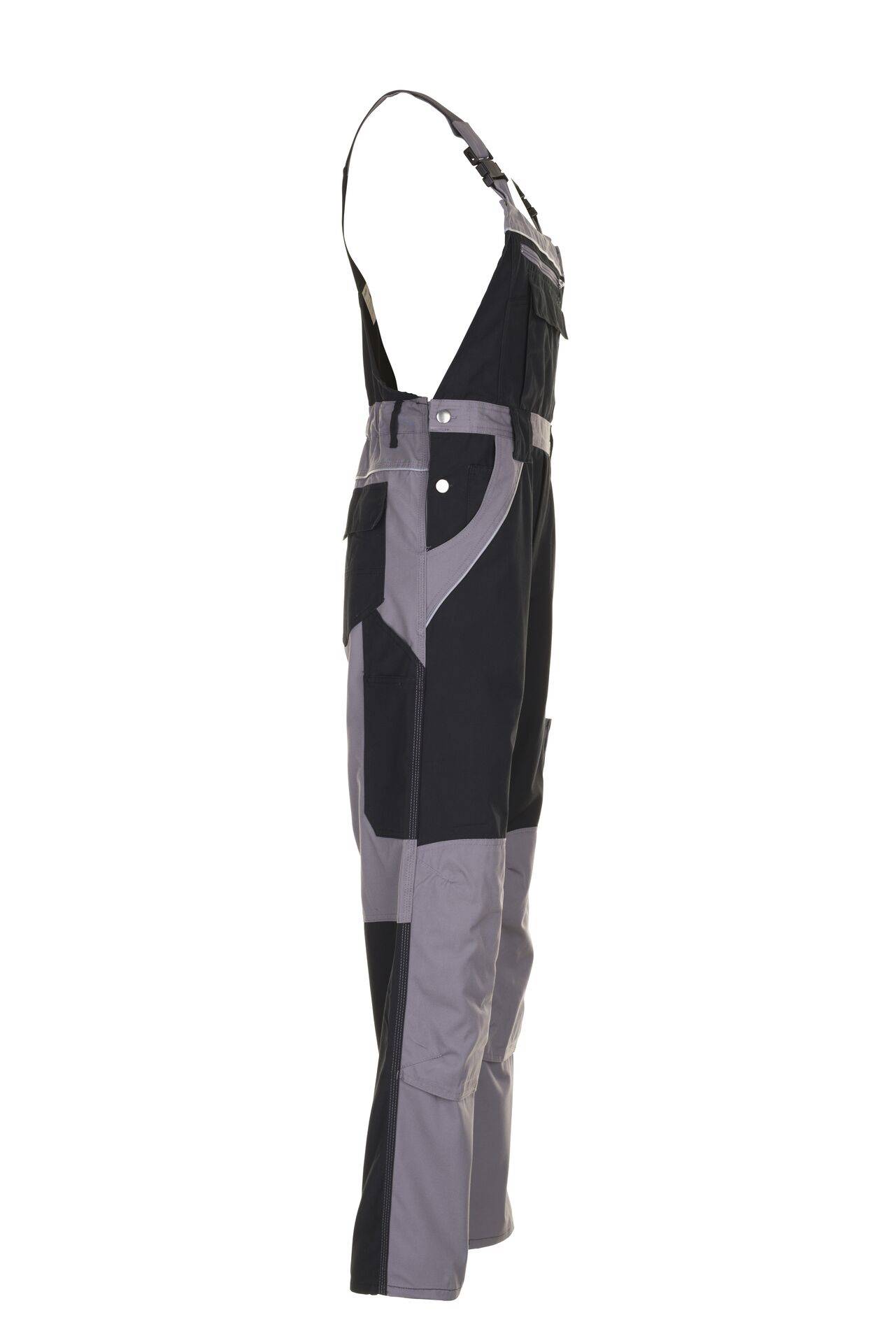 Plaline Latzhose schwarz/zink Größe 44