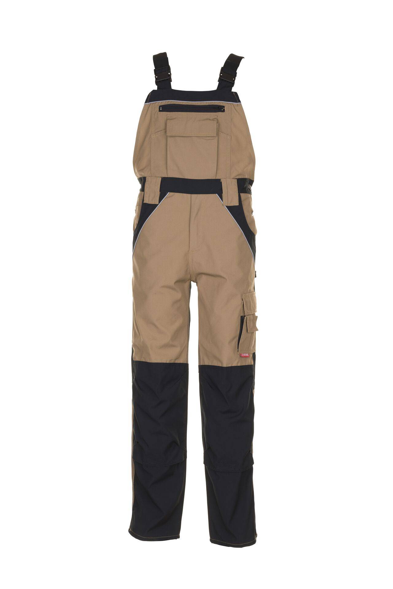 Plaline Latzhose sand/schwarz Größe 54