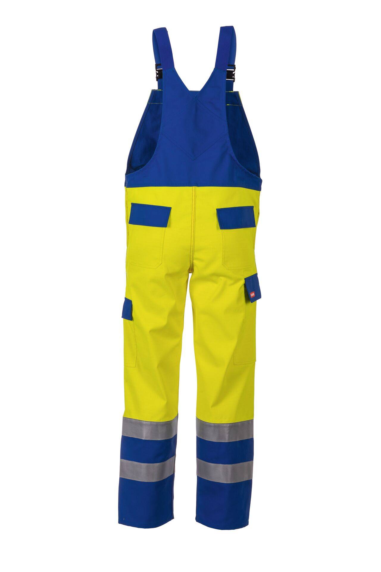 Major Protect Warnschutz Warn Latzhose warngelb/kornblau Größe 56