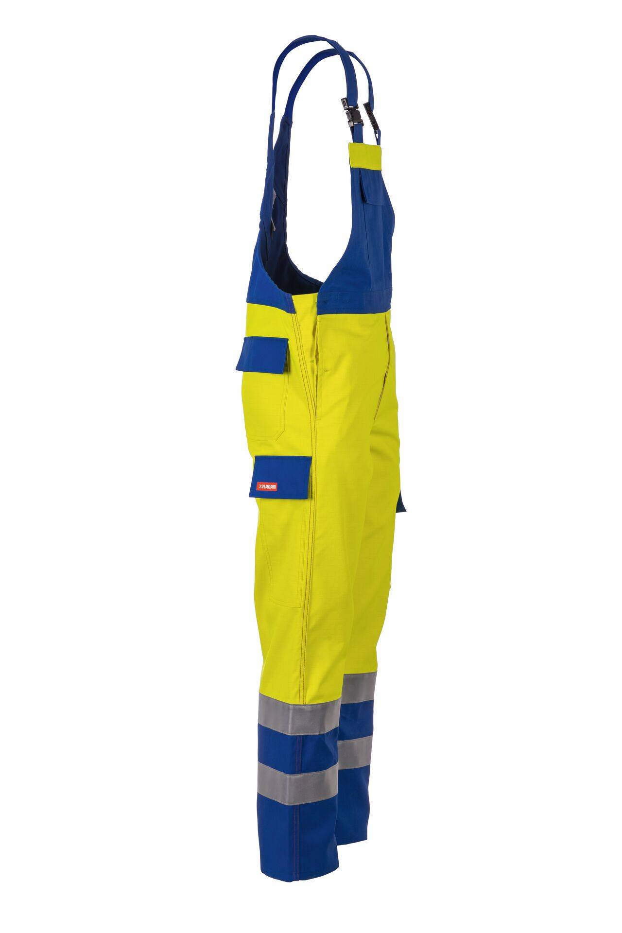 Major Protect Warnschutz Warn Latzhose warngelb/kornblau Größe 64