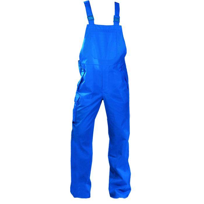 Arbeitslatzhose - Gr. 64 - kornblau - 100% CO - strapazierfähiges Gewebe - Einlauf- und Pillingverhalten - "Food"