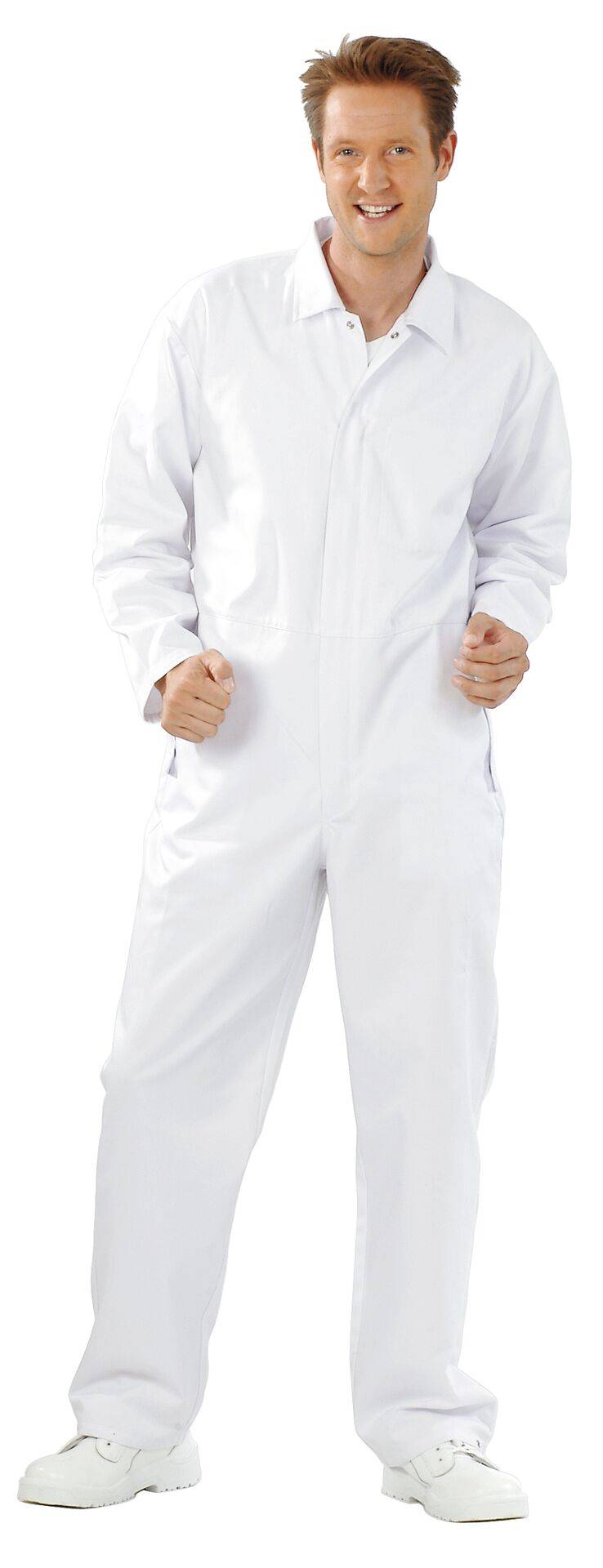 Food Herren Overall reinweiß Größe 64