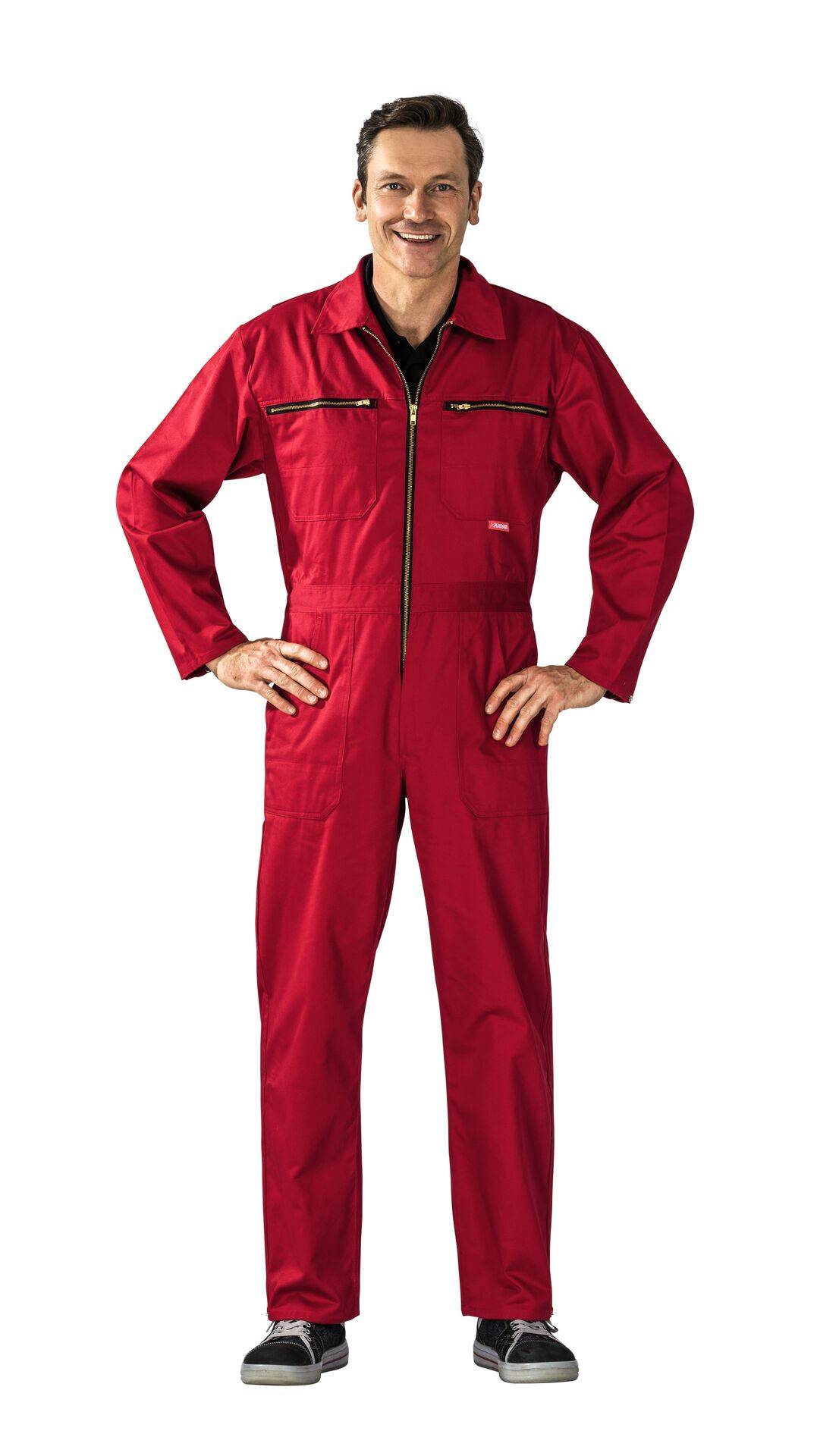 MG 290 Rallyekombi mittelrot Größe 44