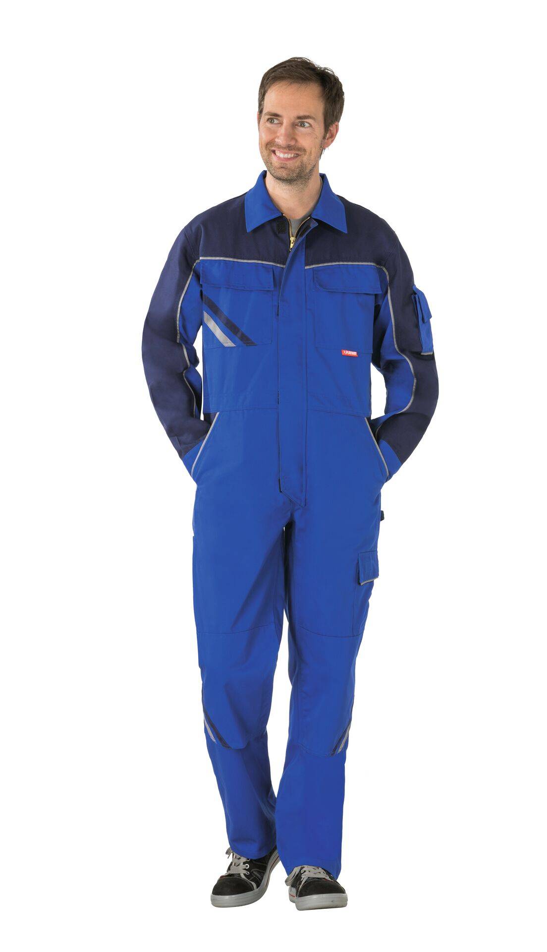 Highline Rallyekombi kornblau/marine/zink Größe 38