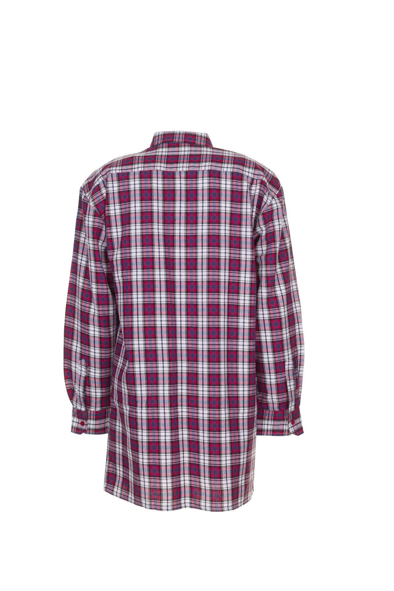 Hemden Flanellhemd 2001 1/1 Arm rot kariert Größe 39/40