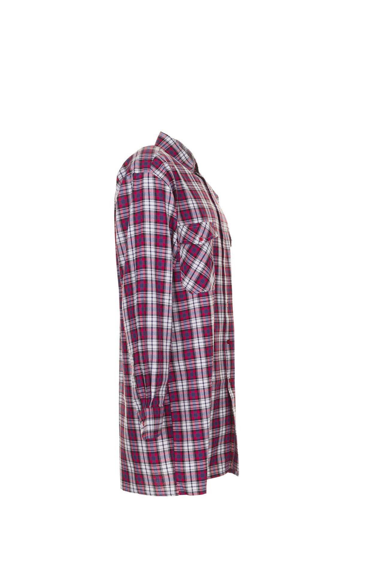 Hemden Flanellhemd 2001 1/1 Arm rot kariert Größe 39/40