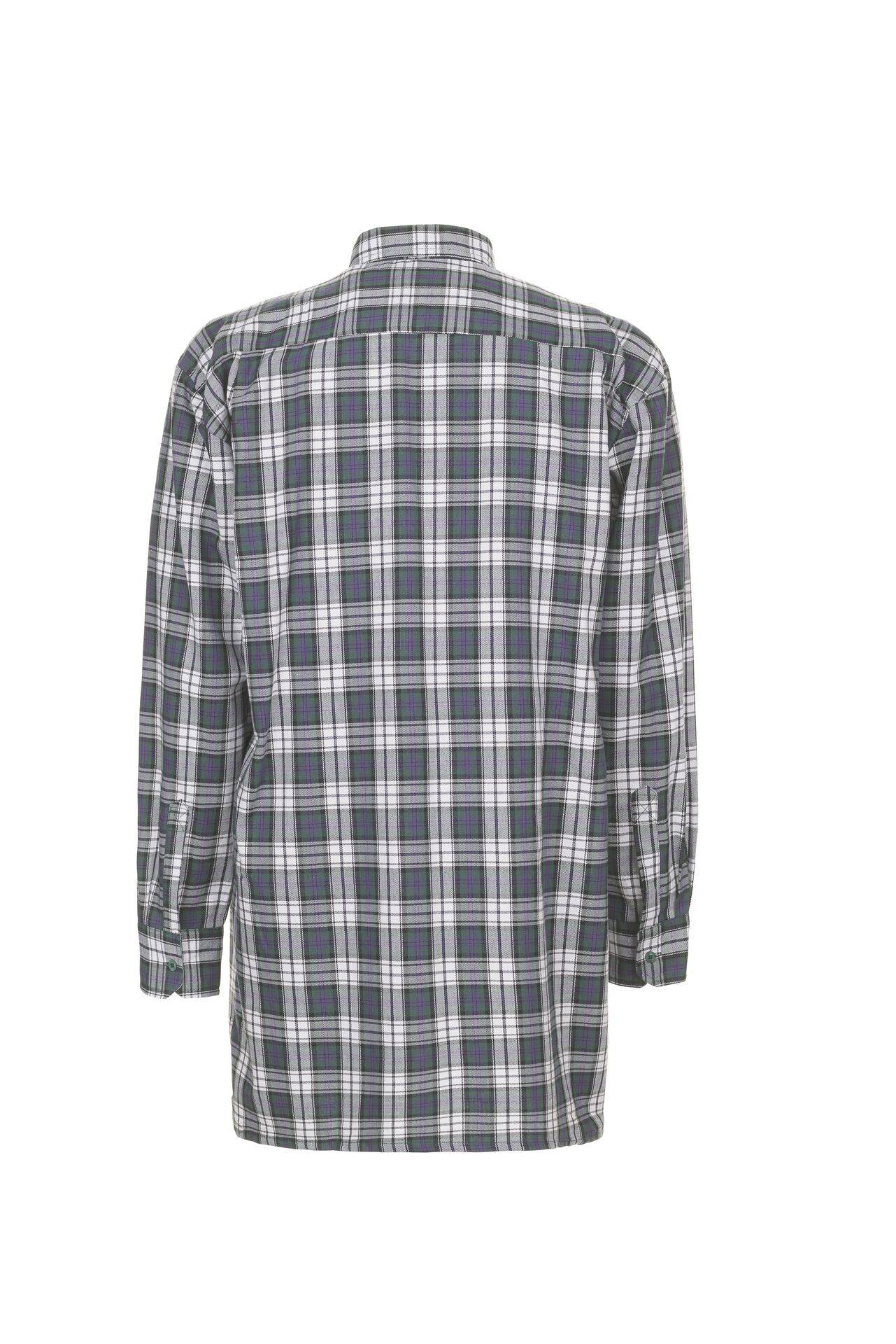 Hemden Flanellhemd 2001 1/1 Arm grün kariert Größe 37/38