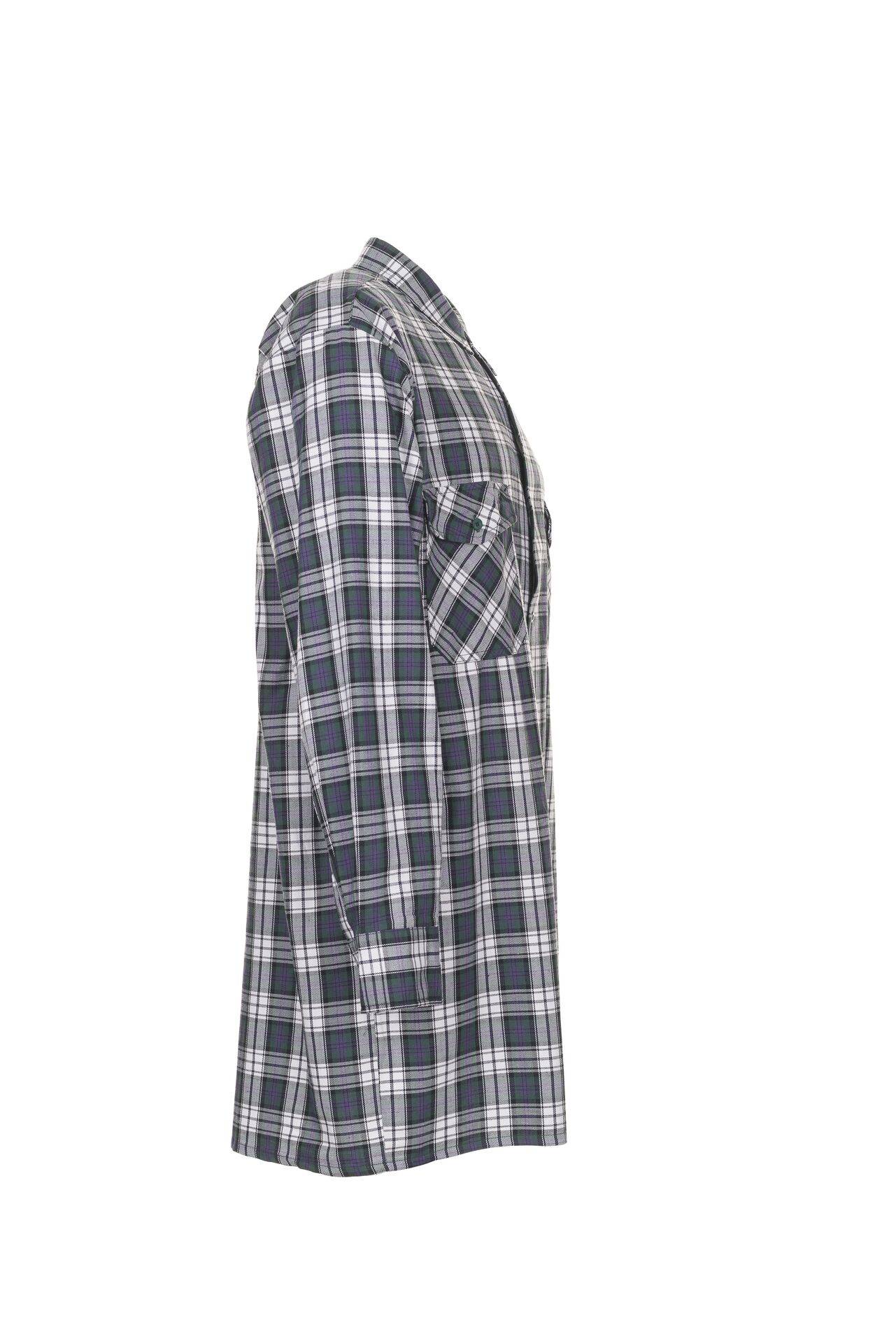 Hemden Flanellhemd 2001 1/1 Arm grün kariert Größe 39/40