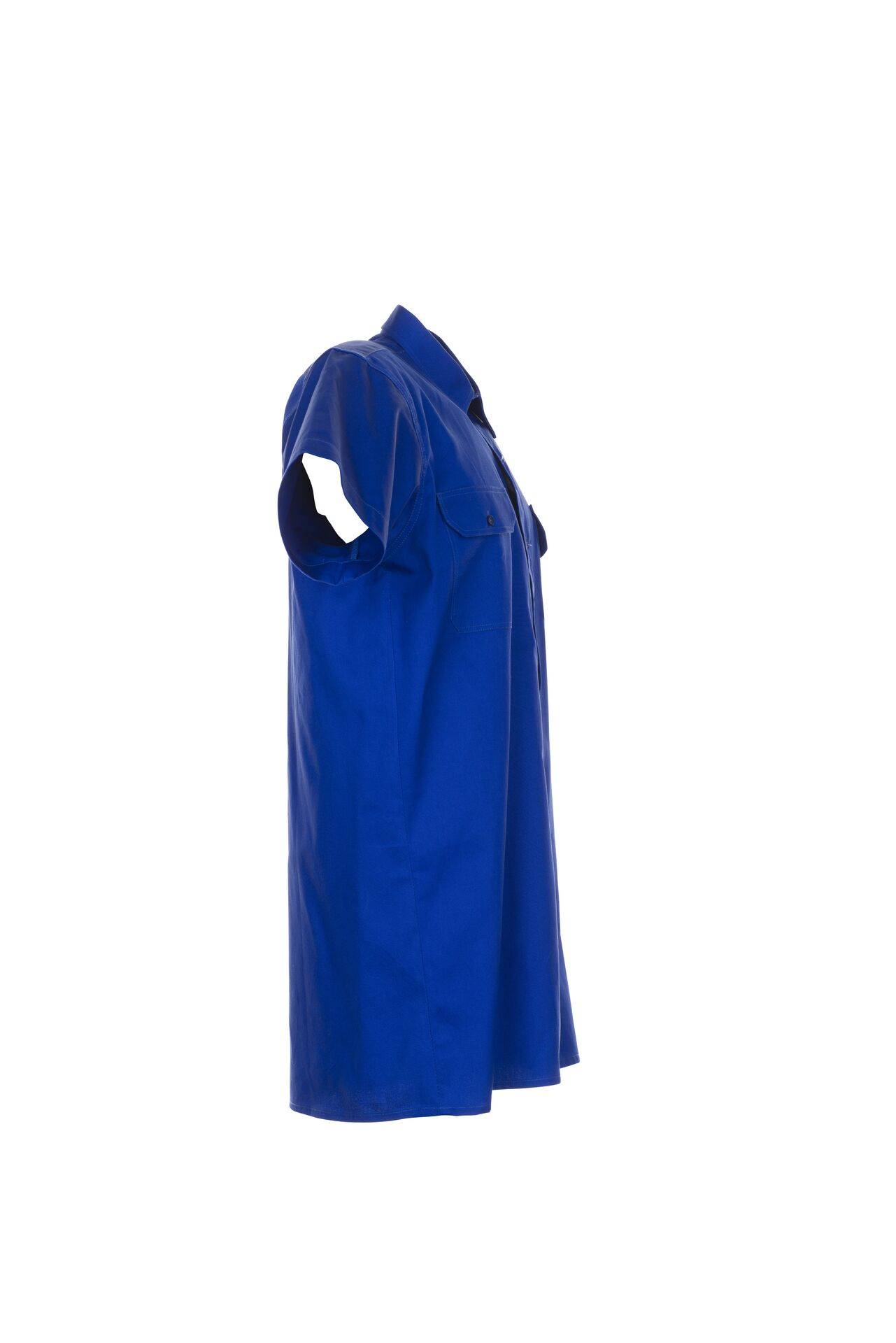 Hemden Köperhemd 1/4 Arm mittelblau Größe 39/40