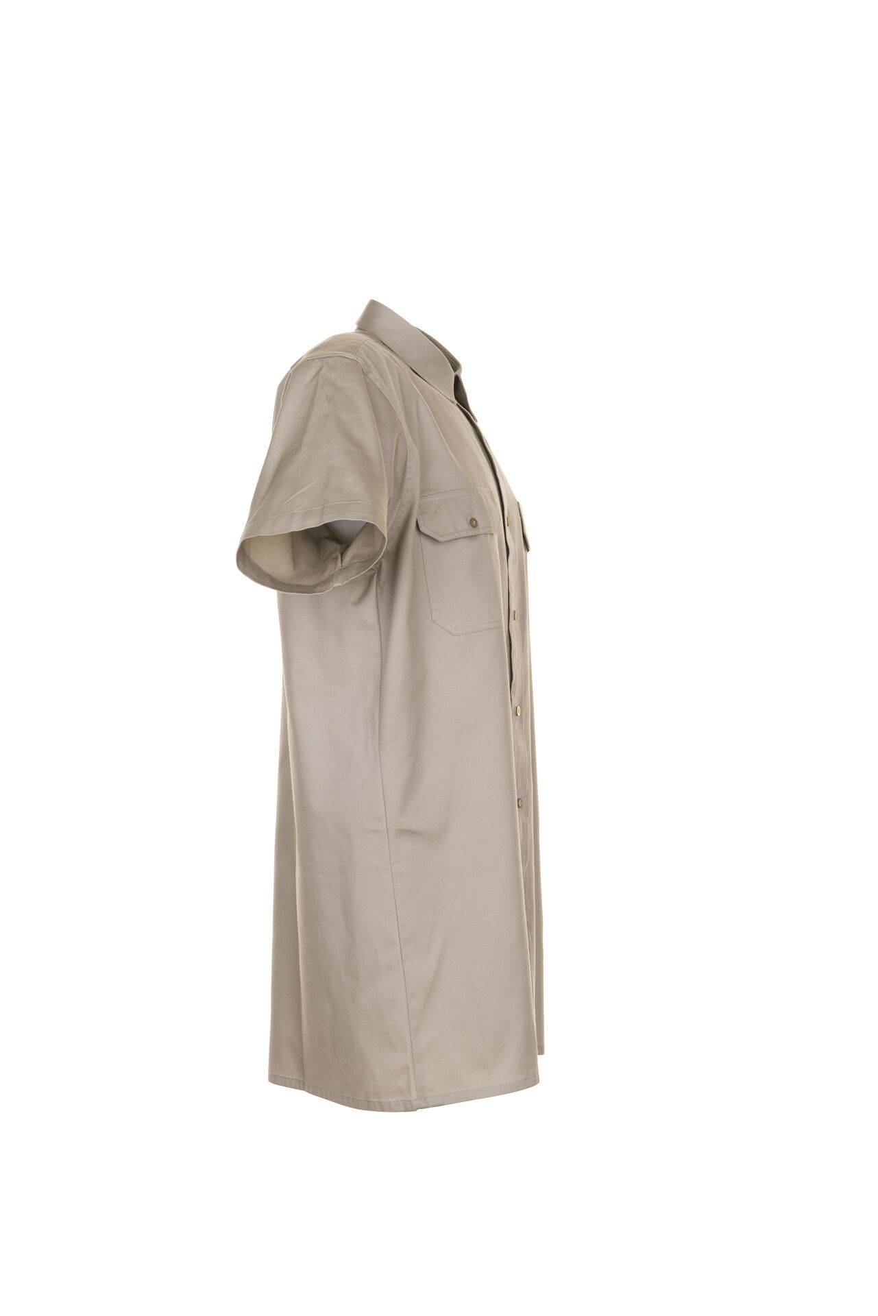 Hemden Köperhemd 1/4 Arm khaki Größe 45/46