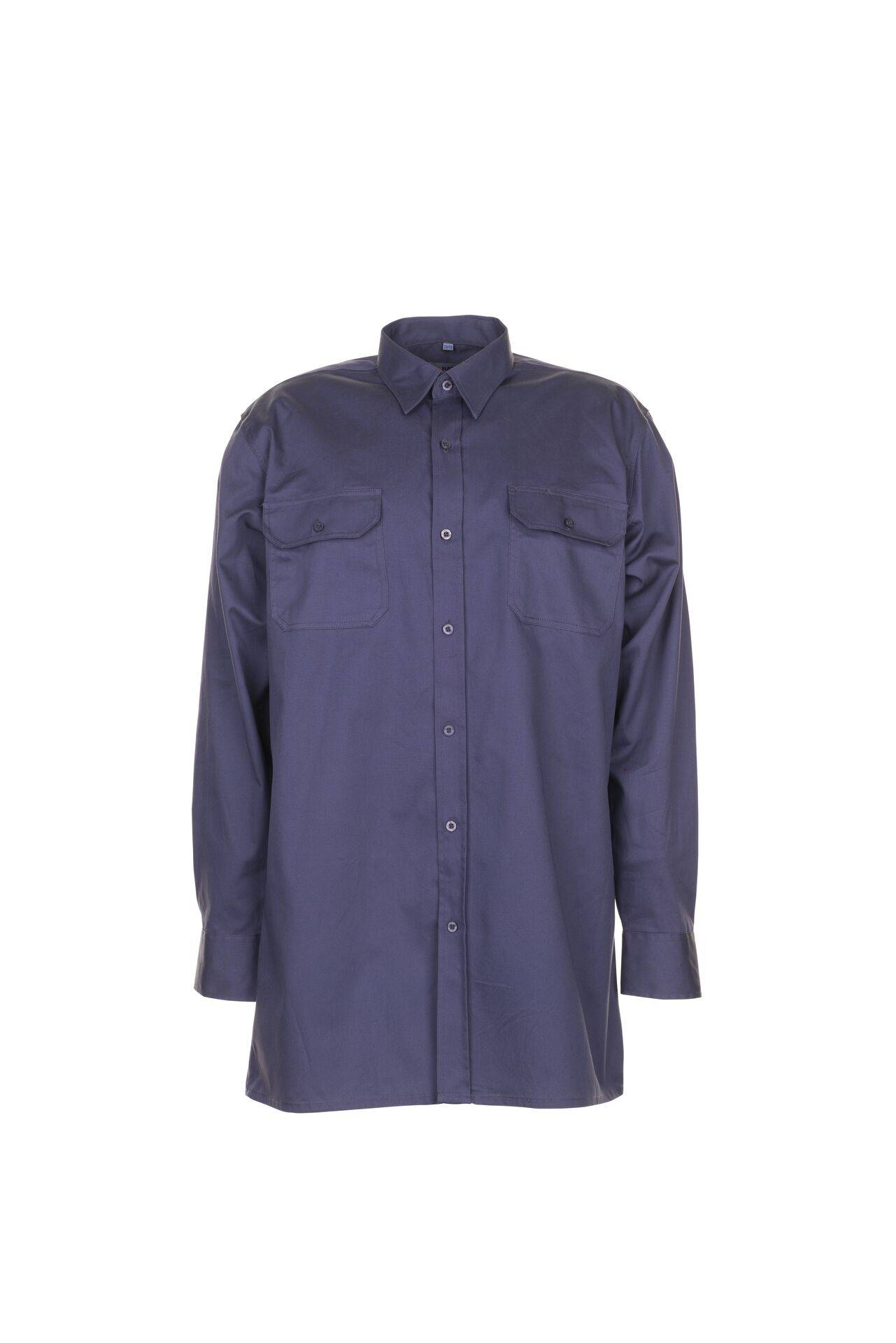 Hemden Köperhemd 1/1 Arm grau Größe 41/42