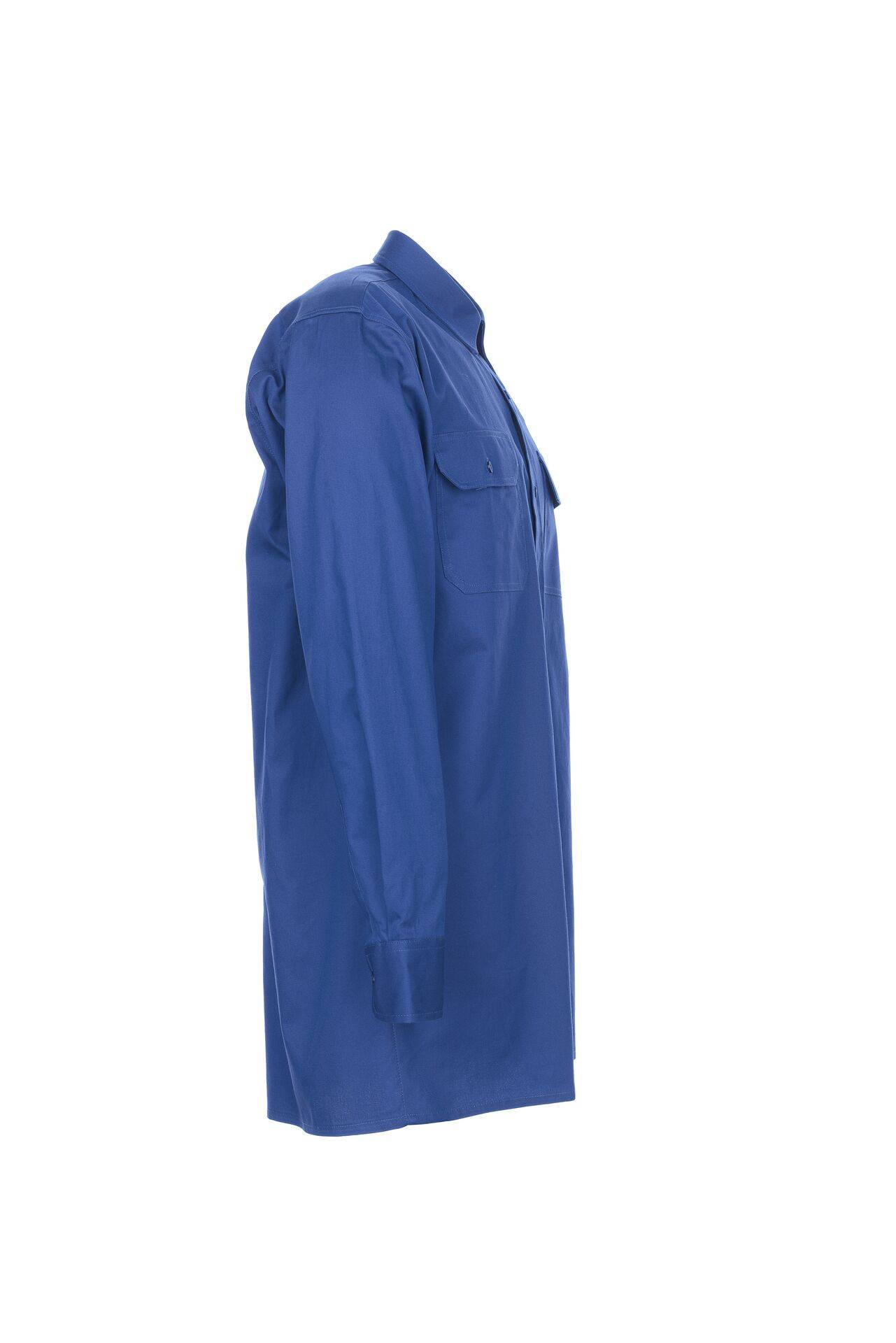 Hemden Köperhemd 1/1 Arm mittelblau Größe 39/40