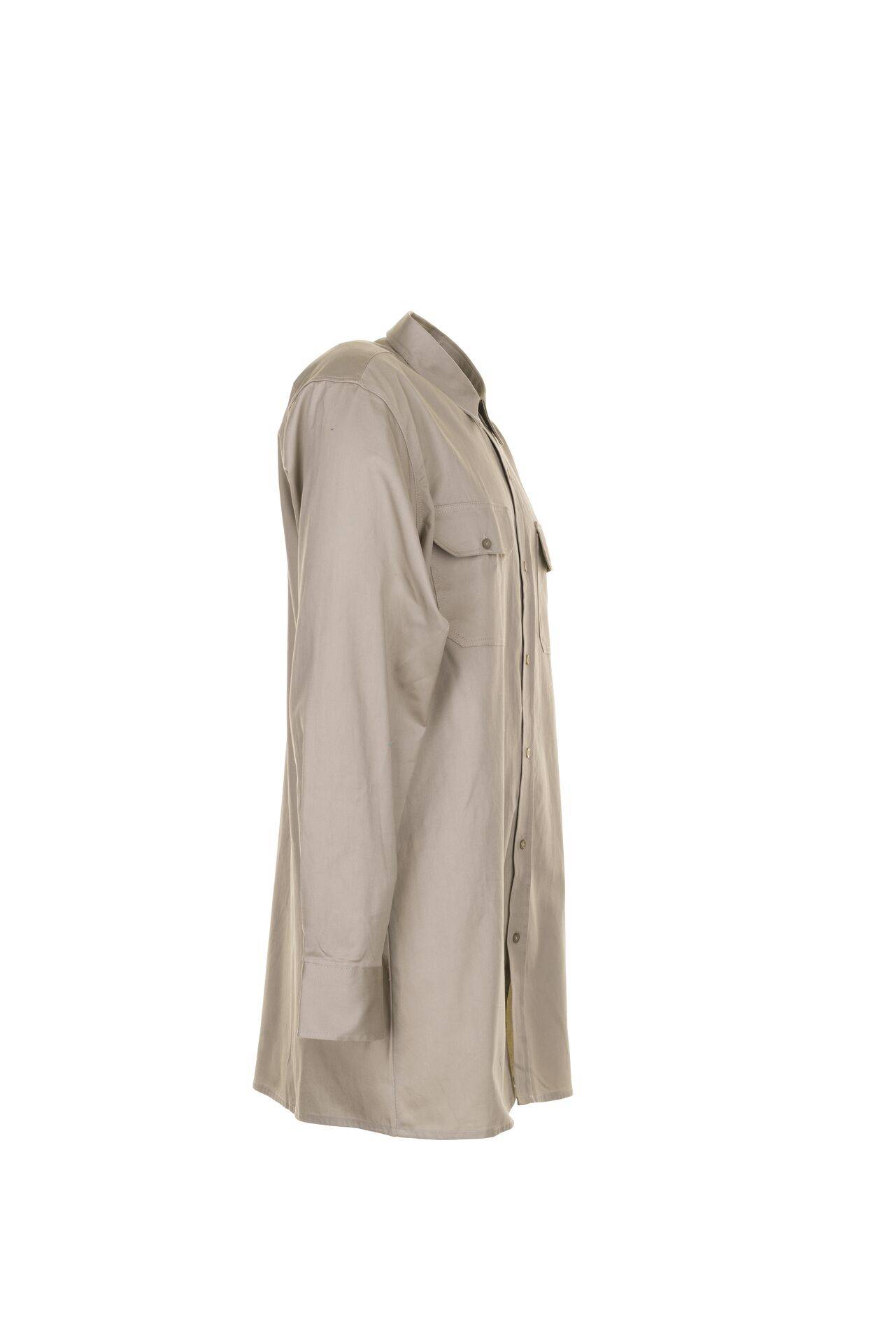 Hemden Köperhemd 1/1 Arm khaki Größe 43/44