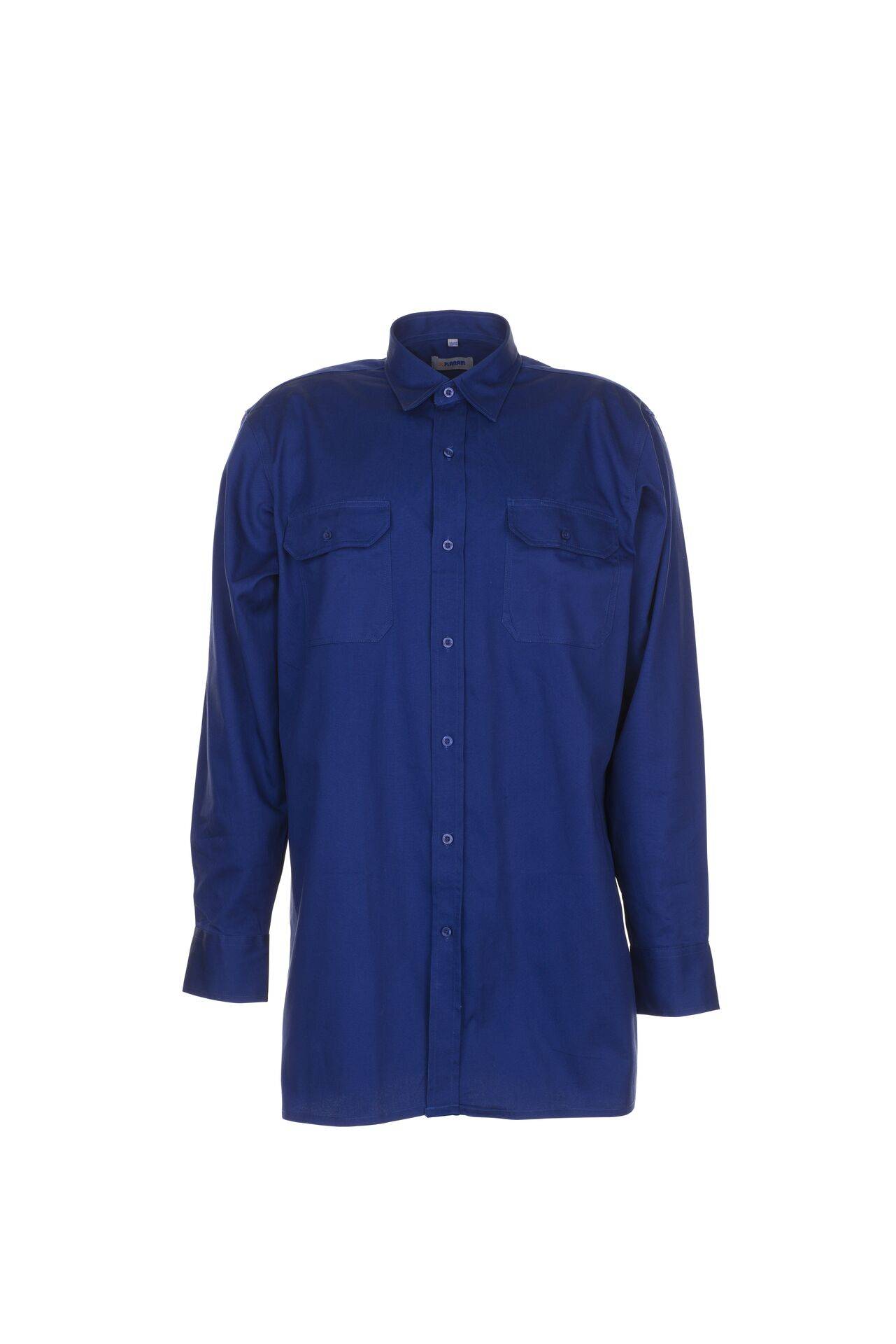 Hemden Köperhemd 1/1 Arm dunkelblau Größe 47/48