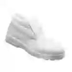 Arbeits-Slipper-Stiefel - Gr. 47 - SW 10,5 - weiß - Schaft aus Newteck - "ANDRIA" - S2 - mit Stahlkappe Arbeits-Slipper-Stiefel - Gr. 47 - SW 10,5 - weiß - Schaft aus Newteck - "ANDRIA" - S2 - mit Stahlkappe