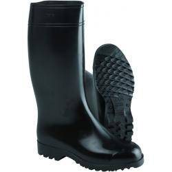 Arbeits Stiefel - Gr. 37 - schwarz - PVC - EN ISO 20347 CI - anatomisch geformtem Fußbett - futterlos und auswaschbar - "Nora Antonia"