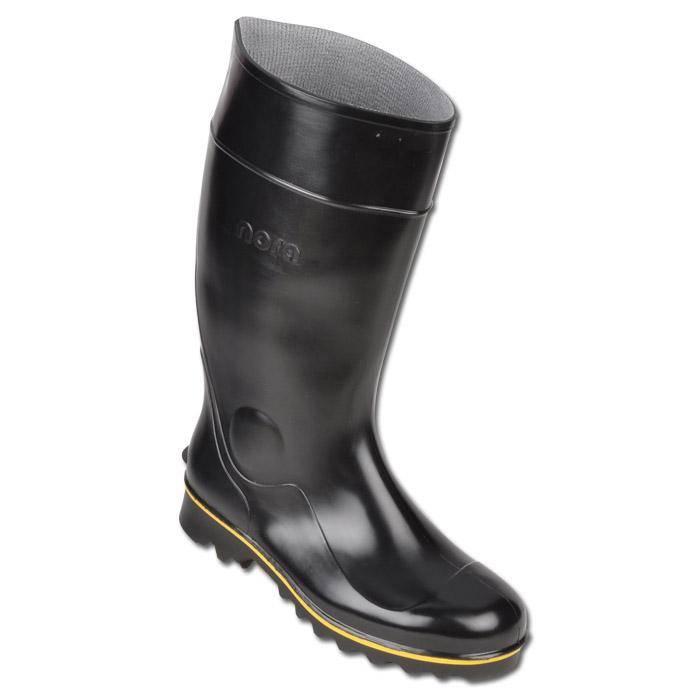 Arbeitsstiefel - Gr. 36 - schwarz - PVC - EN 20347 - für den Bereich Land- und Forstwirtschaft - kälteflexibel bis -30°C - "Nora Jan II"