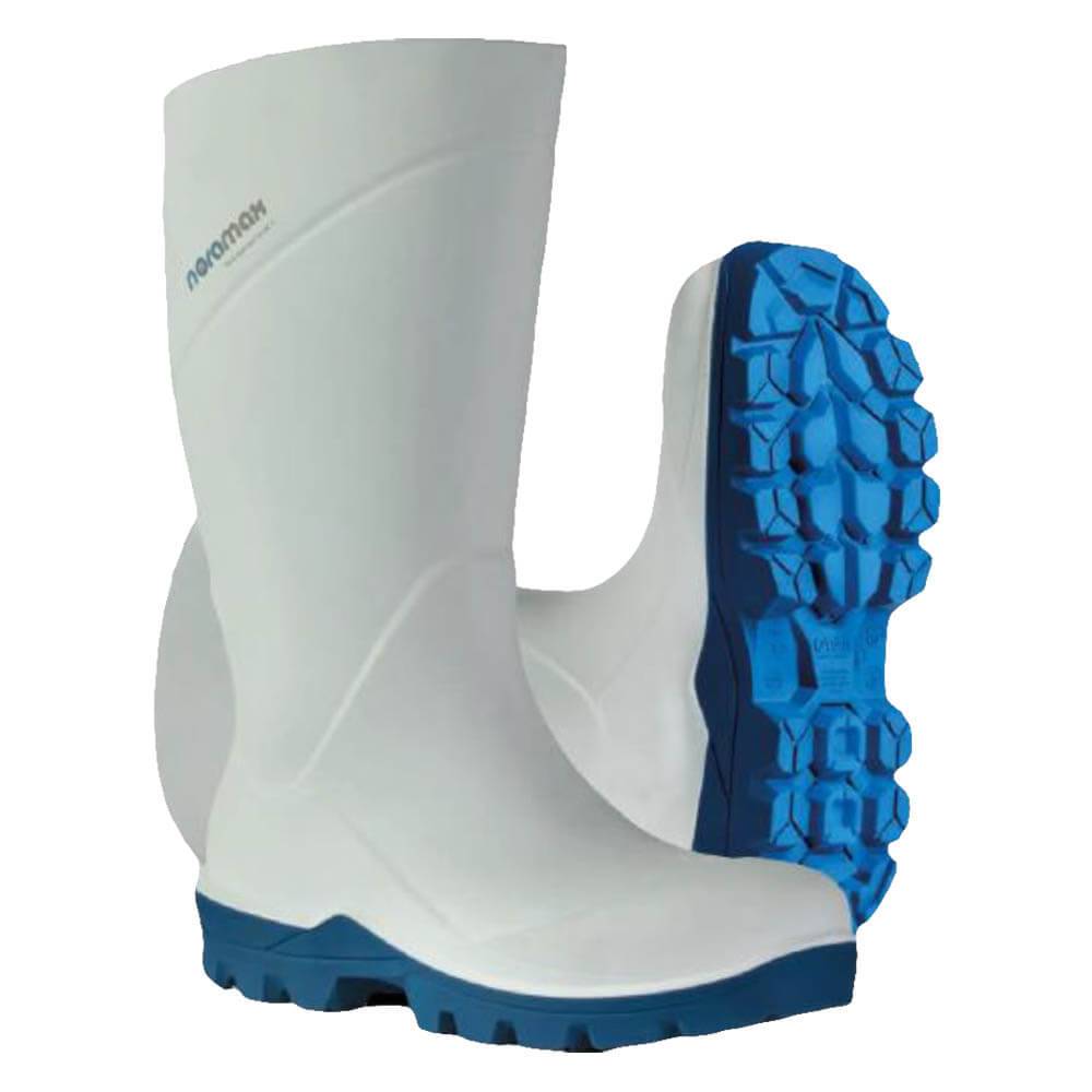Arbeitsstiefel "Nora Max II" - PU - Kälteflexibel bis -20°C - Gr. 45 - weiß