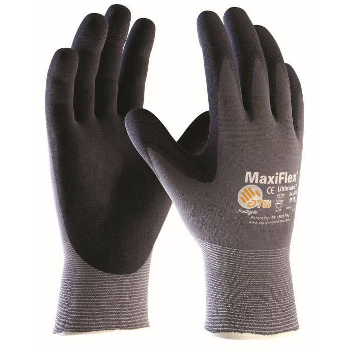 MaxiFlex® Ultimate™ - Nylon-Strickhandschuhe - Größe 12 - Preis per Paar