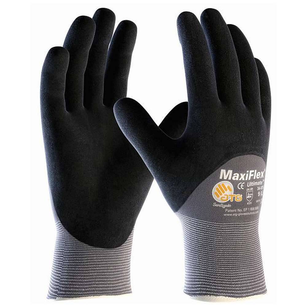 MaxiFlex® Ultimate™ - Nylon-Strickhandschuhe - 3/4 Beschichtung - Größe 10