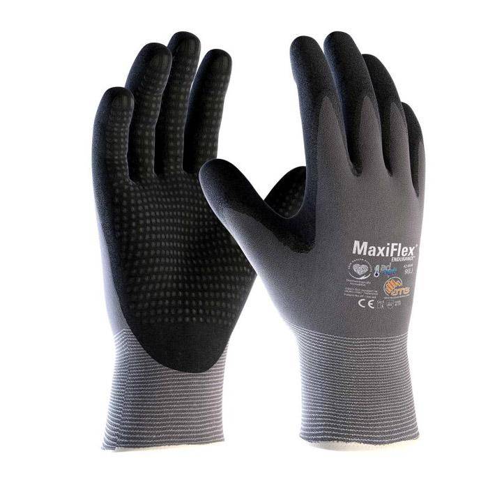MaxiFlex® Endurance™ ad-apt® - Nylon-Strickhandschuhe mit Noppen - Größe 9