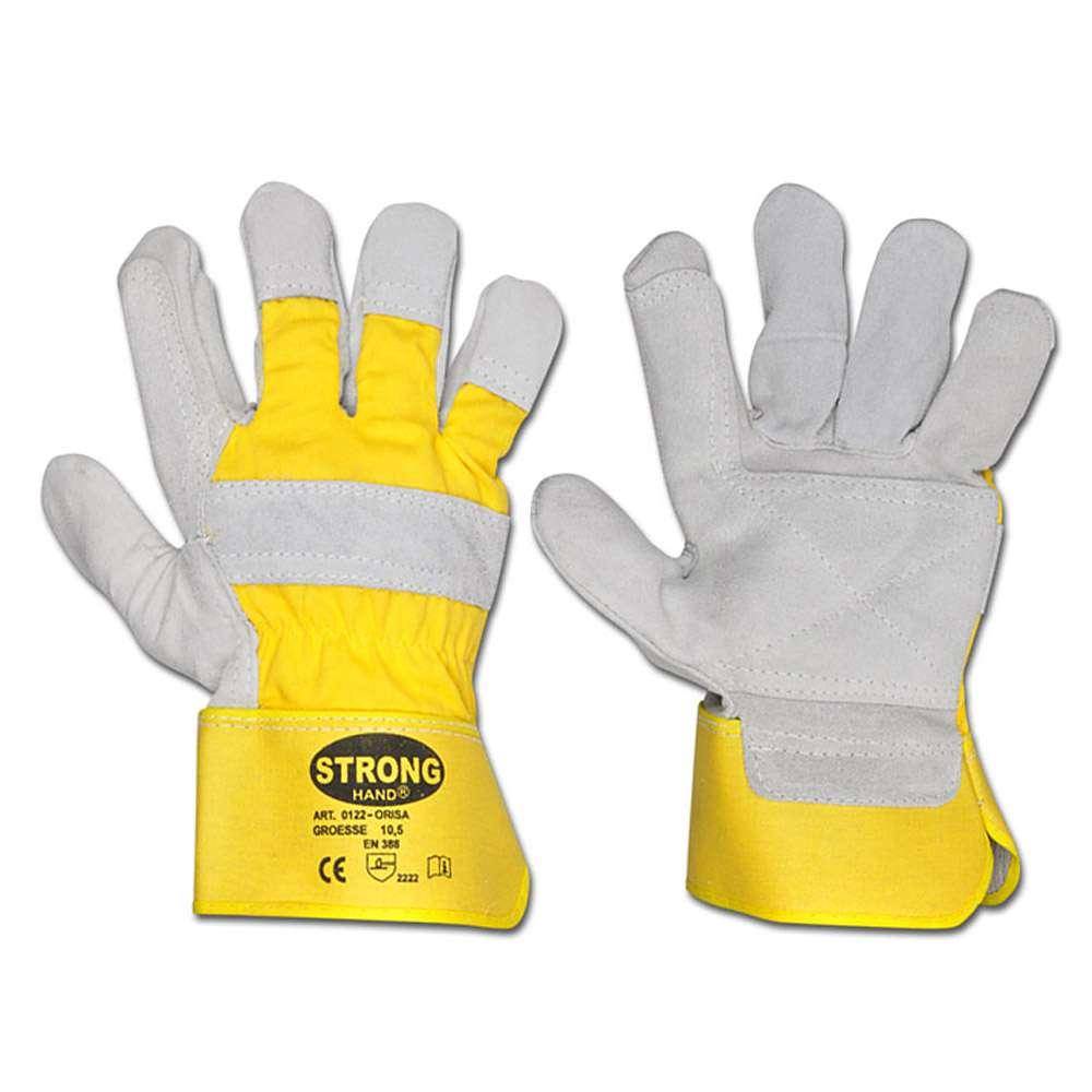 Handschuh "Orisa" - Rindkernspaltleder - EN 388 Kategorie 2