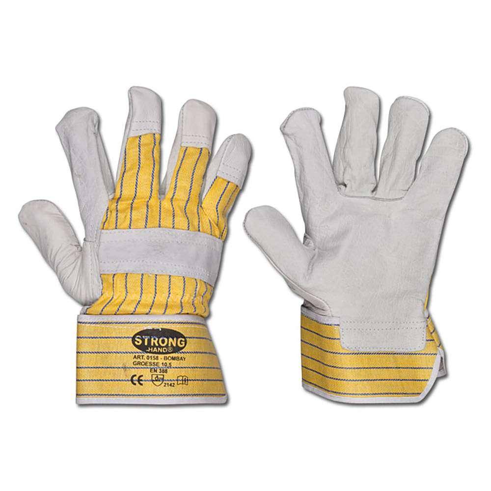 Rindvolllederhandschuh "B-Natur" - EN 388 Kategorie 2