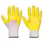 Handschuhe - "Amur" 100% PES - Nitril gelb - EN 388 - Größe 9 Handschuhe - "Amur" 100% PES - Nitril gelb - EN 388 - Größe 9