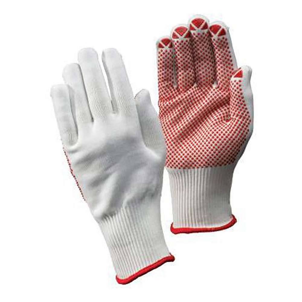 Strickhandschuh "PACKER" - Kat. 2 - weiß - Größe 9 - FORTIS - VE 12 Paar - Preis per VE