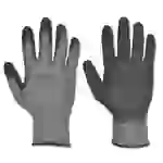 Arbeitshandschuh "CANTON" - Größe 7 - Feinstrick Polyamid nitrilbeschichtet - Farbe grau/schwarz - Norm EN 388 / Klasse 4121 Arbeitshandschuh "CANTON" - Größe 7 - Feinstrick Polyamid nitrilbeschichtet - Farbe grau/schwarz - Norm EN 388 / Klasse 4121