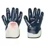 Arbeitshandschuh "Blaustar" - Nitril - Größe 9 - Farbe blau - Norm EN 388/ Klasse 4121 - Preis per Paar Arbeitshandschuh "Blaustar" - Nitril - Größe 9 - Farbe blau - Norm EN 388/ Klasse 4121 - Preis per Paar