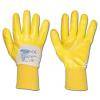 Arbeitshandschuh "Toronto" - Nitril - Farbe gelb - Norm EN 388/ Klasse 4111