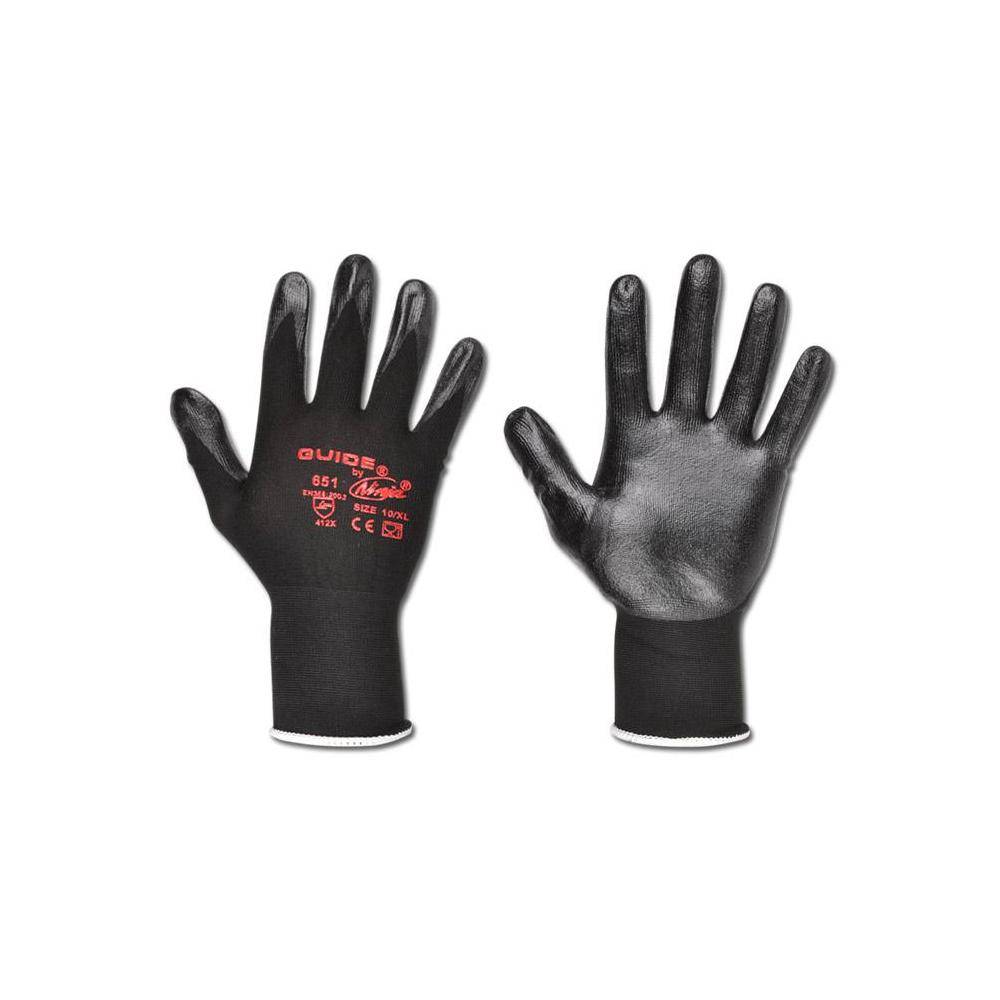 Arbeitshandschuh "Guide 651" Norm EN 388/Klasse 4120 - Größe 06