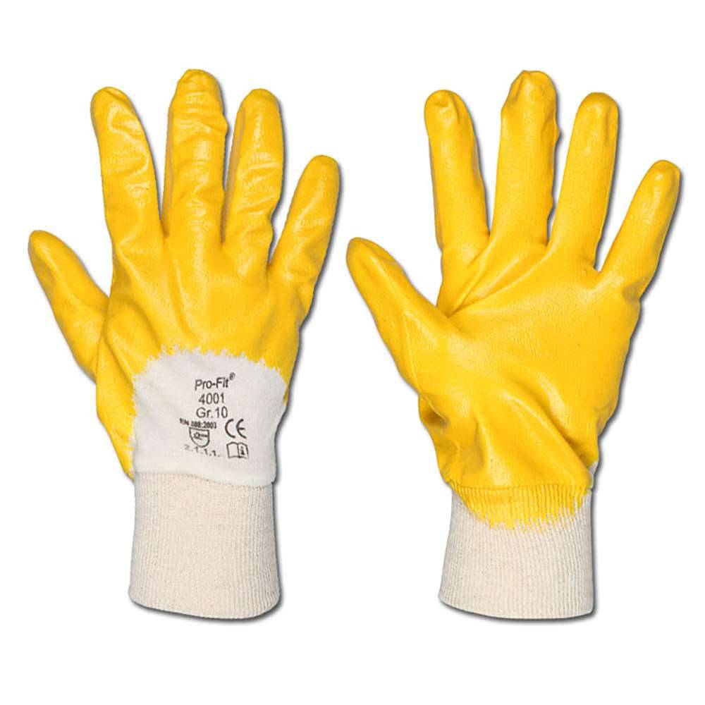 Nitrilhandschuh "MECHANIC L" - Kat. 2 - Größe 10 - FORTIS -VE 1 Paar - Preis per VE
