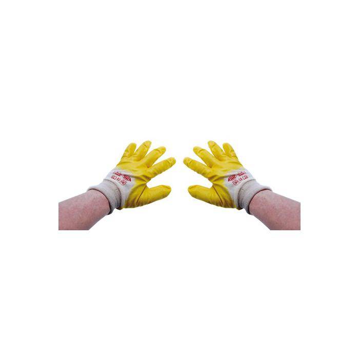 Nitril-Handschuhe - rutschfest - Größe 10
