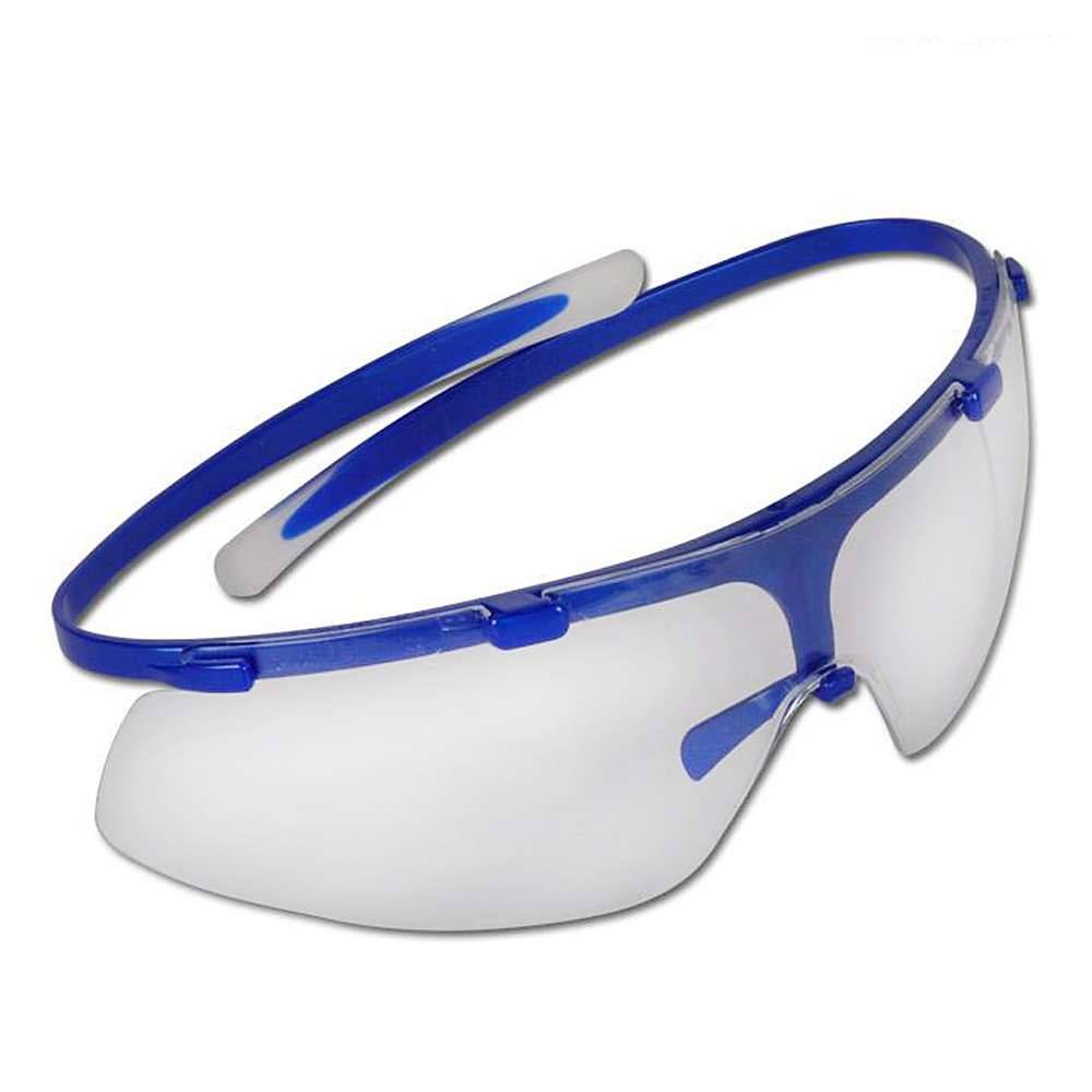 UVEX Schutzbrille - super g 9172 - Rahmen navy blue - Scheibe PC farblos / UV 2-1,2