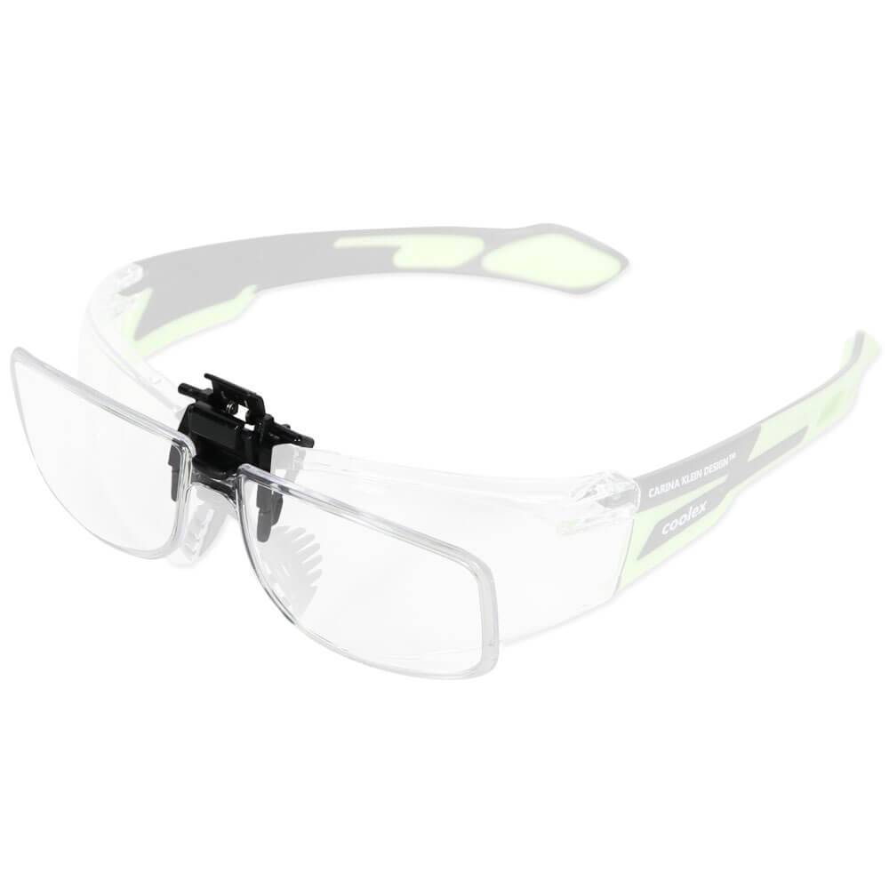 Vorsetz-Lesebrille "CARINA KLEIN DESIGN™" - mit Klemmhalter - Dioptrien + 2.5
