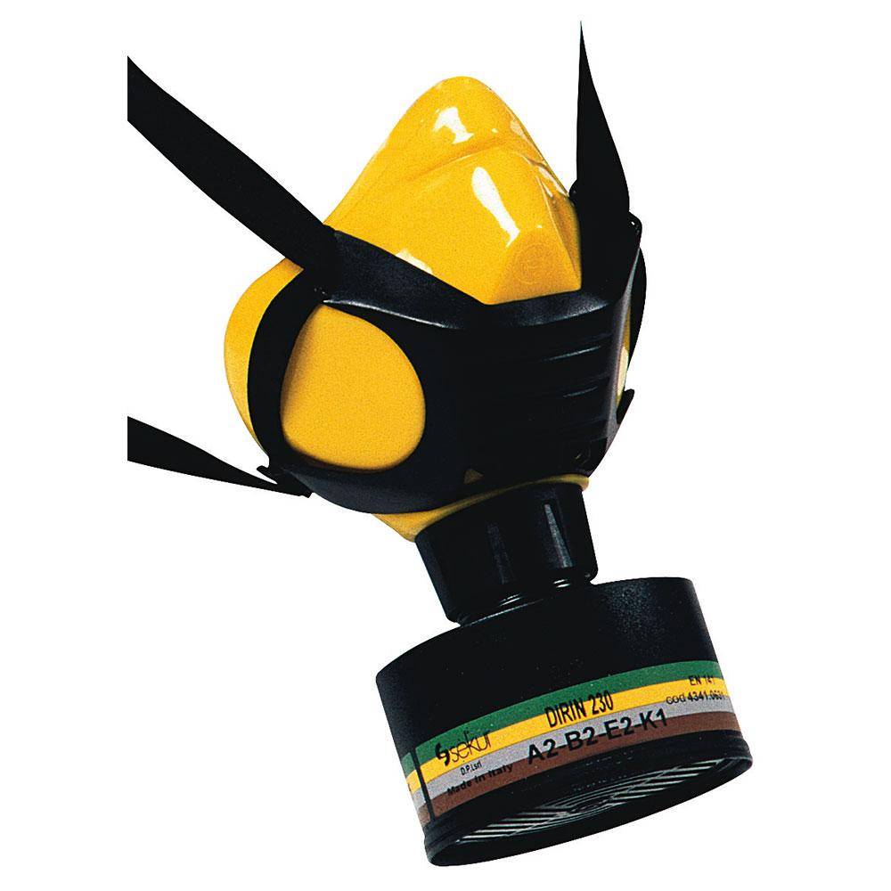 Halbmaske Polimask ALFA/Silikone - DIN EN 140 - DIN EN 148-1