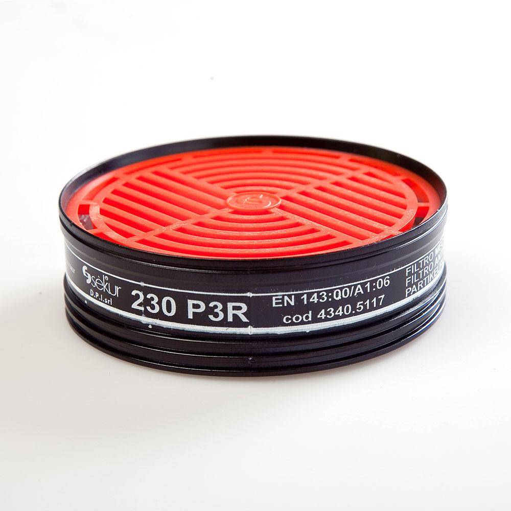 Partikelfilter 230 P3R D - für Sondergewinde 95 mm - 2 Stück