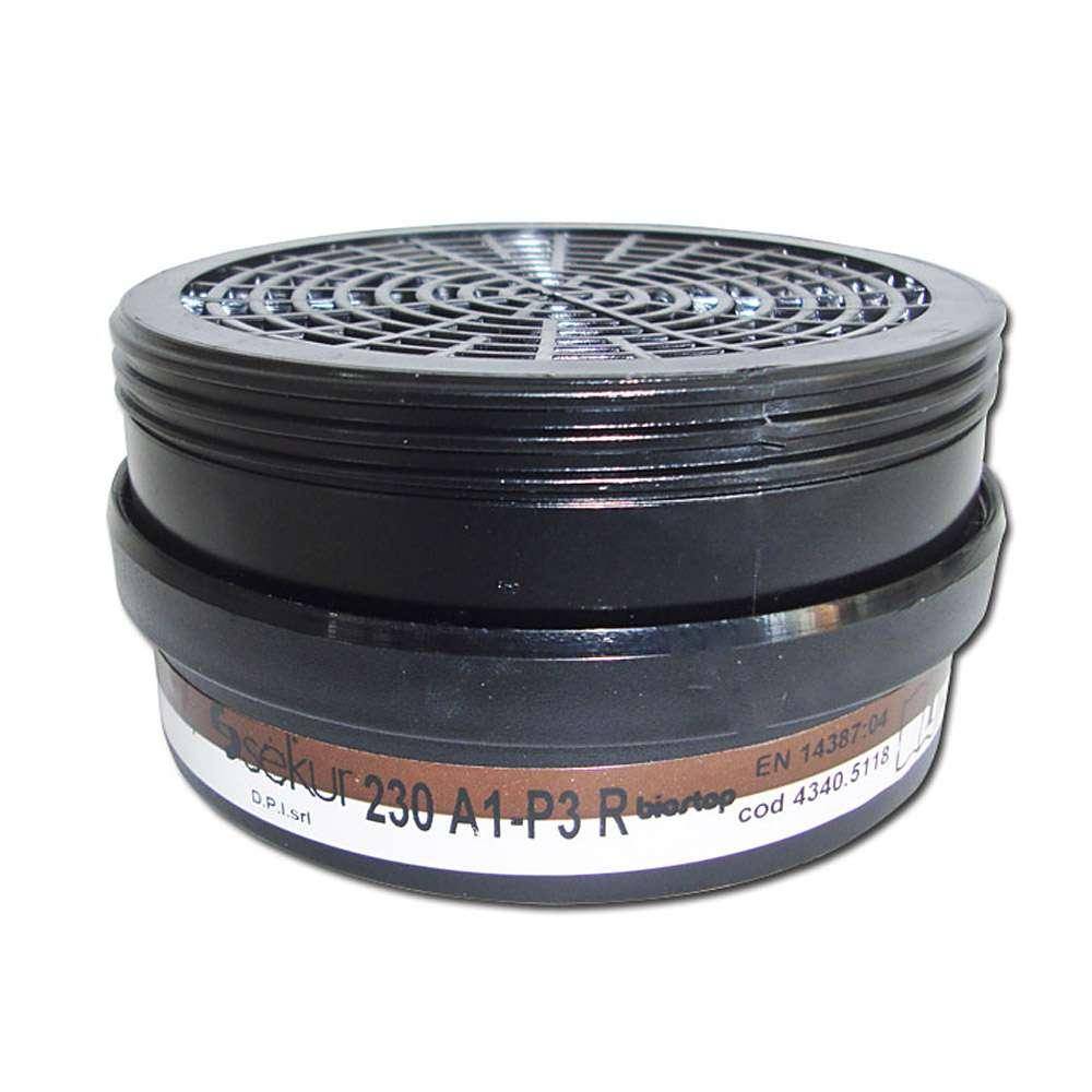 Kombinationsfilter 230 A1-P3R D - für Halbmaske - 2 Stück