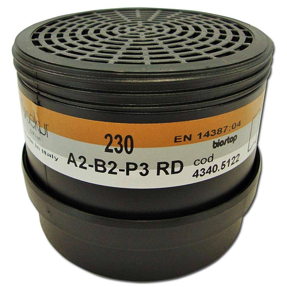 Kombinationsfilter 230 A2 B2-P3R D - für Halbmaske - 2 Stück